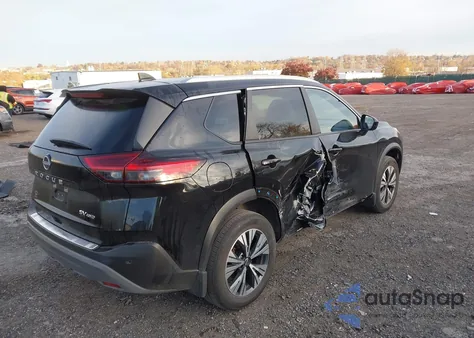 2023 Nissan Rogue Sv Intelligent Awd из США, поврежденный, VIN JN8BT3BB1PW494123